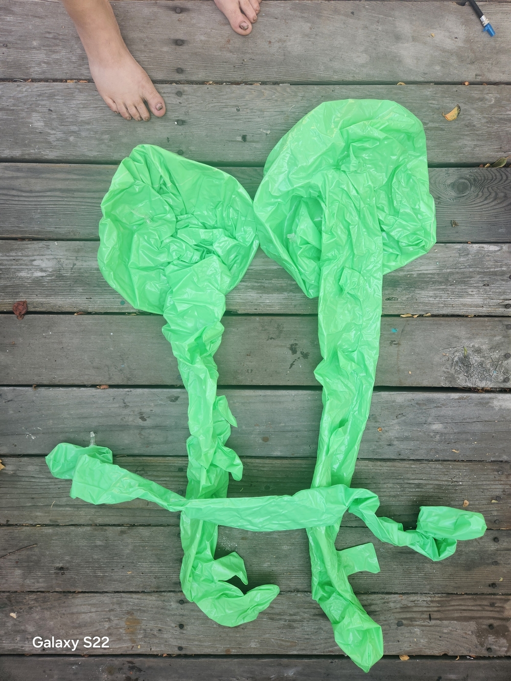 Bright Green Kids Action Figure Play Accessory